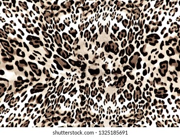leopard print design pattern