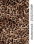 leopard print pattern seamless allove fur animal print