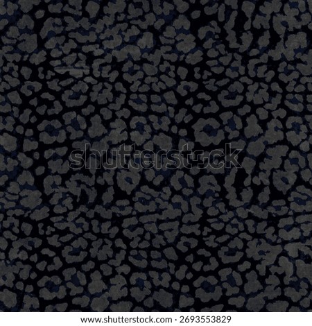 Leopard Print Seamless Pattern – Animal Skin Texture Background
