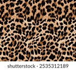 leopard Print seamless pattern beautiful design art