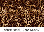 Leopard skin pattern, animal skin flawless design