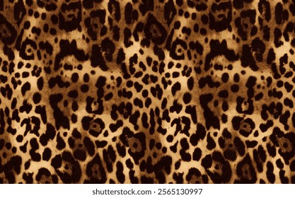 Leopard skin pattern, animal skin flawless design