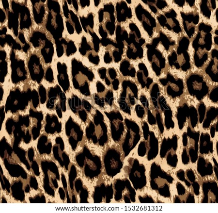 Leopard skin pattern. Textures design seamless Сток-фото © 