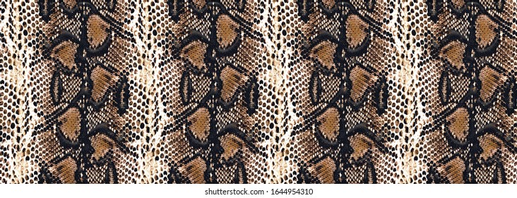 Leopard Snake Pattern Fabric Texture Textile Stock Illustration ...