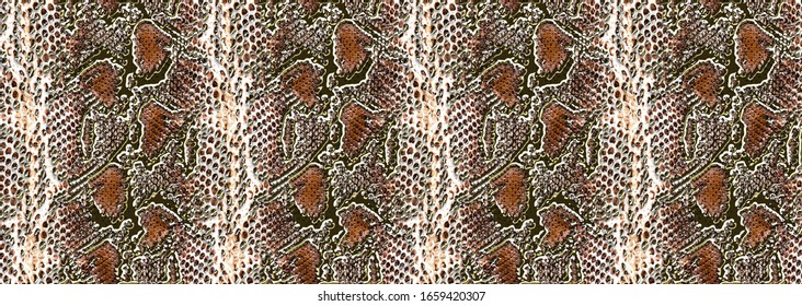 Leopard Snake Pattern Fabric Texture Textile Stock Illustration ...