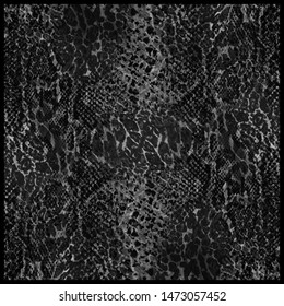 Leopard Snake Skin Pattern Scarf Stock Illustration 1473057452 ...