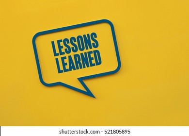 Lessons Learned, Education Concept