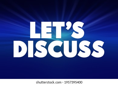 507 Let us discuss Images, Stock Photos & Vectors | Shutterstock