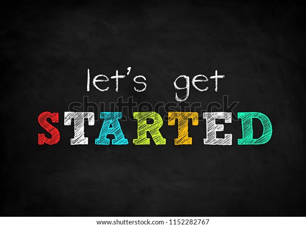 Lets Get Started のイラスト素材 Lets Get Started のイラスト素材