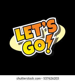 1,343 Let's go cartoon Images, Stock Photos & Vectors | Shutterstock