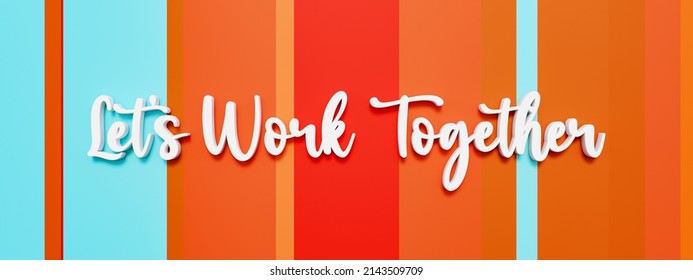 237 Let's do together Images, Stock Photos & Vectors | Shutterstock