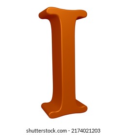 Letter 3d Render Alphabet Letters 3d Stock Illustration 2174021203 ...