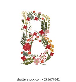 Letter B 2 Letter Alphabet Vector Stock Vector (Royalty Free) 278949065 ...