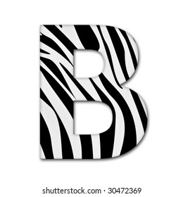 letter b alphabet made animal print stock illustration 30472369 shutterstock