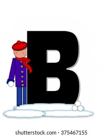 The Letter B, In The Alphabet Set 