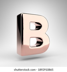 Letter B Uppercase On White Background Stock Illustration 1892910865 ...