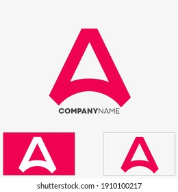 A Letter Brand Logo Design