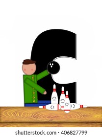 The Letter C, In The Alphabet Set 