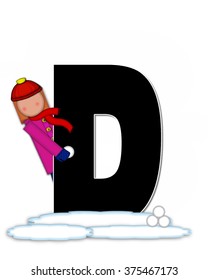 The Letter D, In The Alphabet Set 