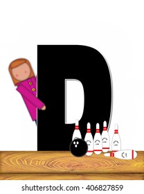 The Letter D, In The Alphabet Set 