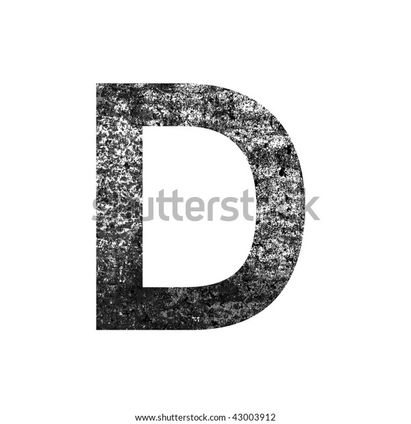 Letter D Alphabet Symbol Design Stock Illustration 43003912