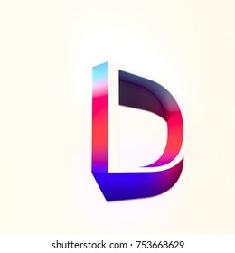 Abstract Trend Polygon Letter D Logo Stock Vector (Royalty Free ...