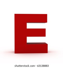 Letter E 3d Hd Stock Images Shutterstock