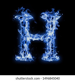 Letter Burning Blue Font Images, Stock Photos & Vectors | Shutterstock