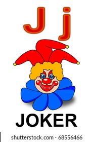 Letter J Joker Stock Illustration 68556466 | Shutterstock