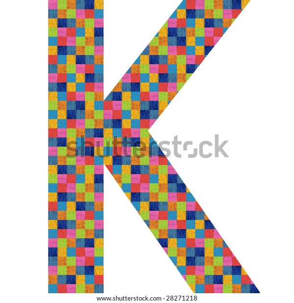 Letter K Alphabet Symbol Design Stock Illustration 28271218