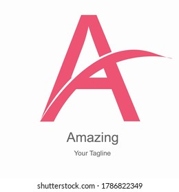 A Letter Logo - Amazing Logo - Logo Design