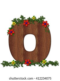 The Letter O, In The Alphabet Set 