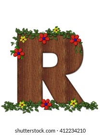 The Letter R, In The Alphabet Set 