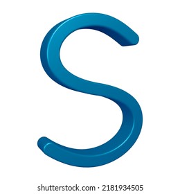 Letter S 3d Render Alphabet Letters Stock Illustration 2181934505 ...