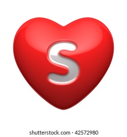 images of alphabet s with love