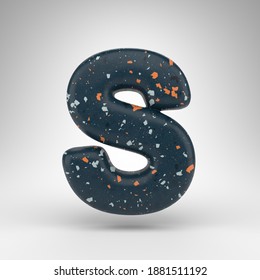 Letter S Uppercase On White Background Stock Illustration 1881511192 ...