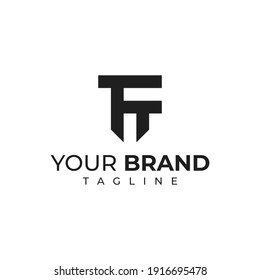 Letter Tft Logo Modern Company Logo Stock Illustration 1916695478 ...