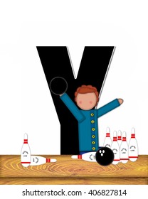 The Letter Y, In The Alphabet Set 