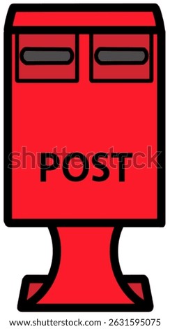 letterbox and mailbox and post box