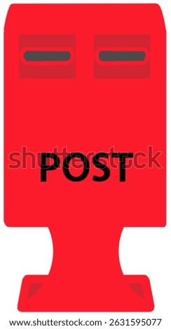 letterbox and mailbox and post box