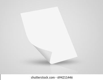 Letterhead A4 Mock Up, Blank Presentation Design Template Of Letterhead