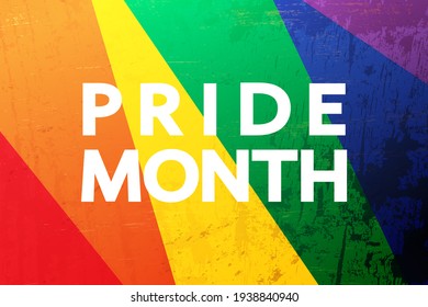 Lgbt Pride Month Banner Concept Design Stock Illustration 1938840940 ...