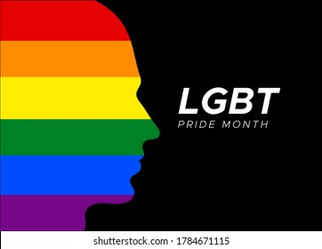 Lgbt Pride Month June Lesbian Gay Stock Vector (Royalty Free) 1405758878