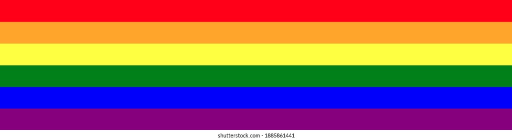 LGBTQ Rainbow Pride Flag Logo