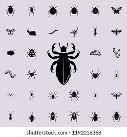 Lice Icon. Insect Icons Universal Set For Web And Mobile