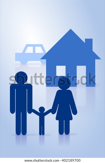 Life/ family Insurance
concept.