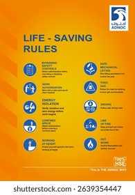 Life Saving Rules in UAE 