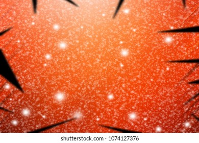 Light abstract background with black triangular stripes around the edges