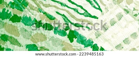 Light Abstract Splash. Dirty Art Painting. Watercolor Print. Aquarelle Texture. Green Tie Dye Batik. Wet Art Print. Splash Banner. Light Brushed Banner. Tie Dye Grange. White