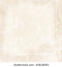 Light Beige Old Paper Texture Background